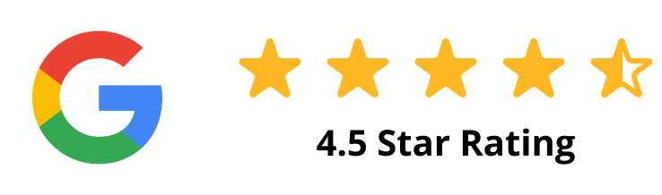 Google Business 4.5 Star Rating
