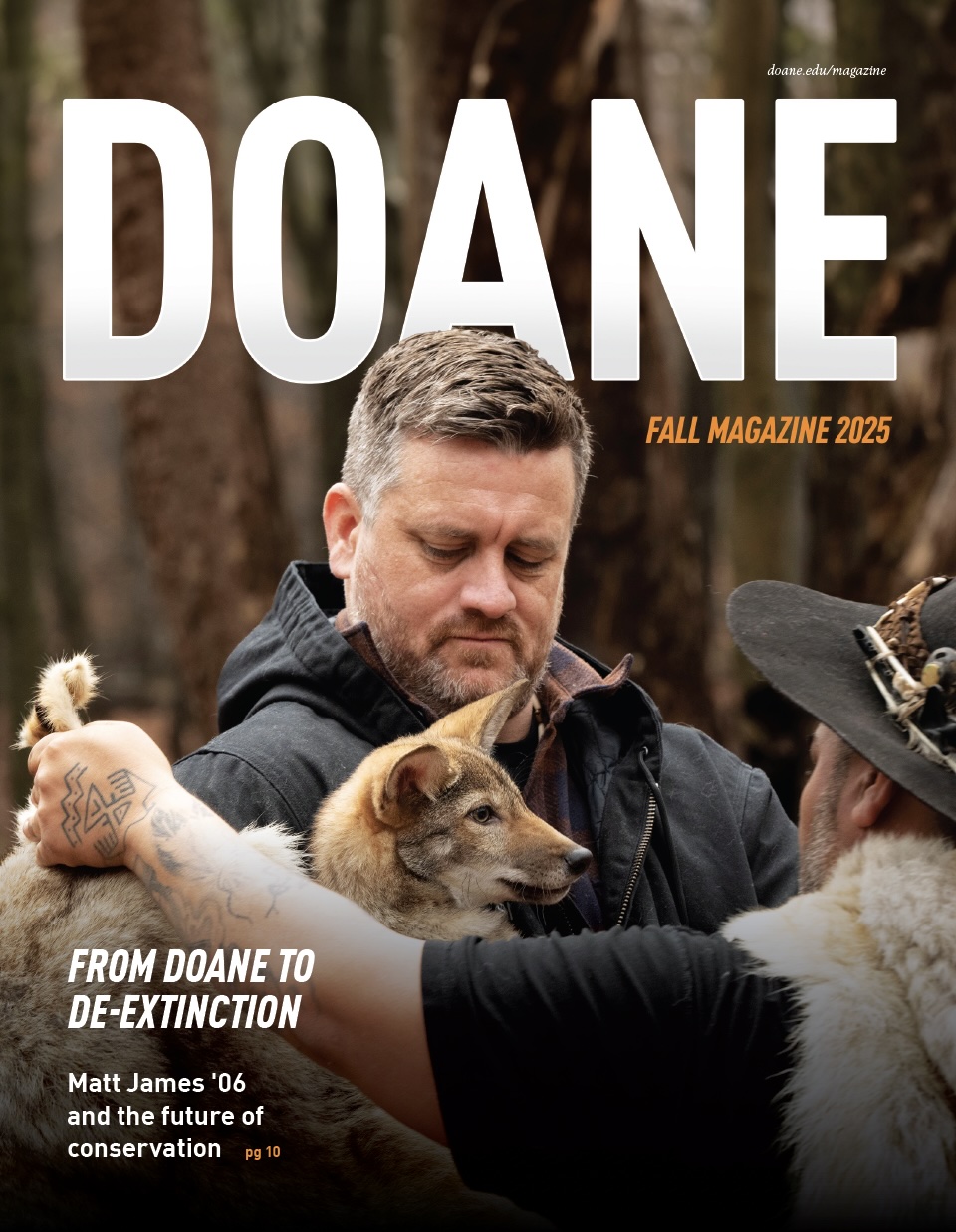 Fall 2025 Doane Magazine cover