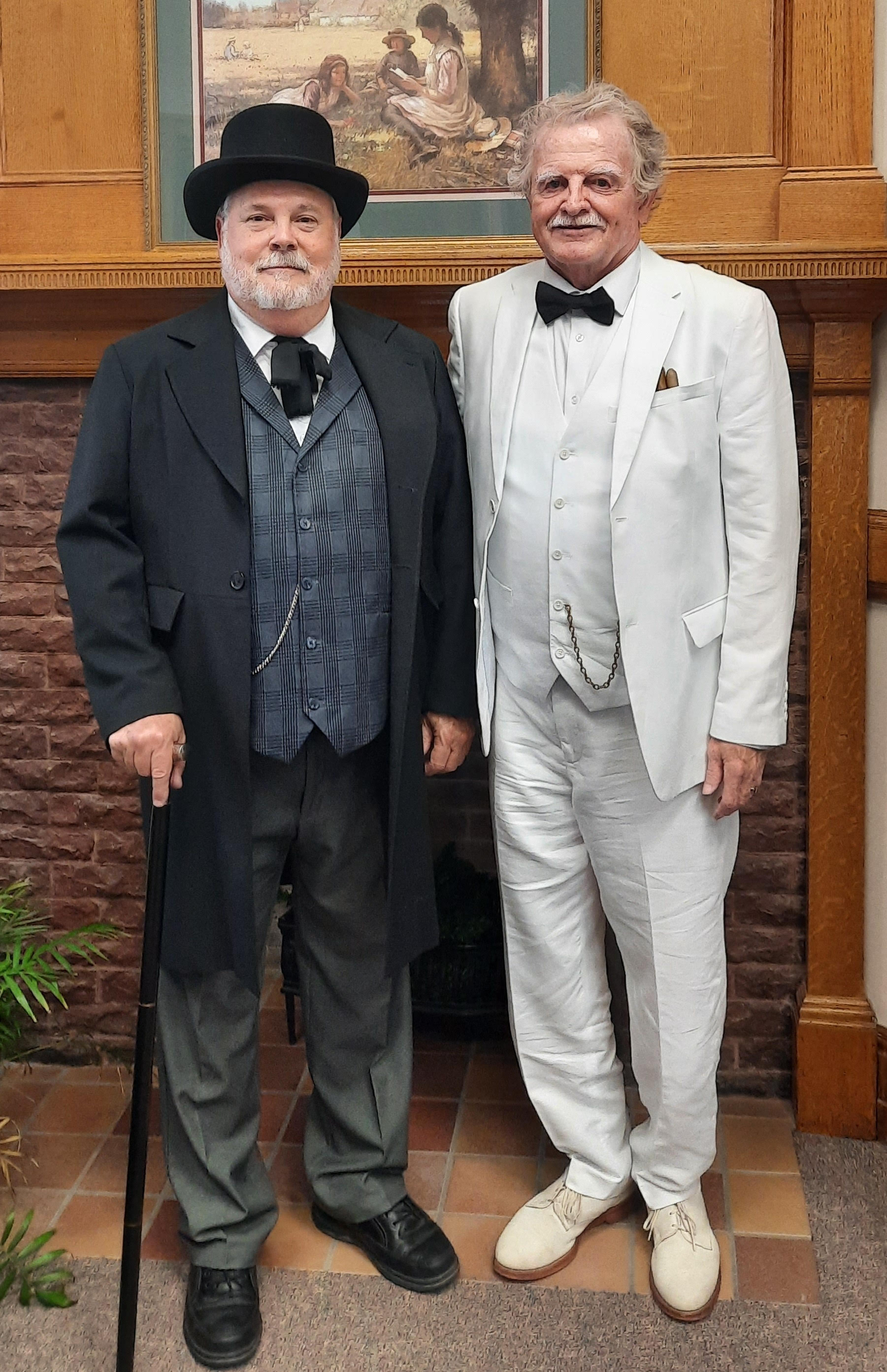 Dr. King as Andrew Carnegie